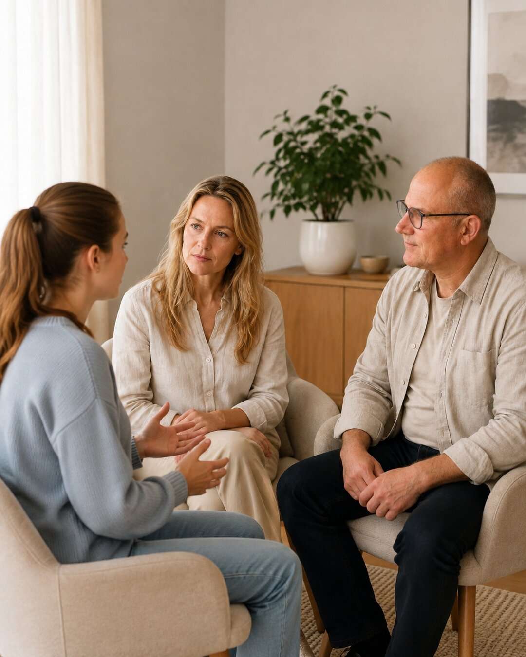 Impressum von CoMe-T Coaching & Mediation. Dirk Schmülgen als Mediator in einer familiären Konfliktsituation.